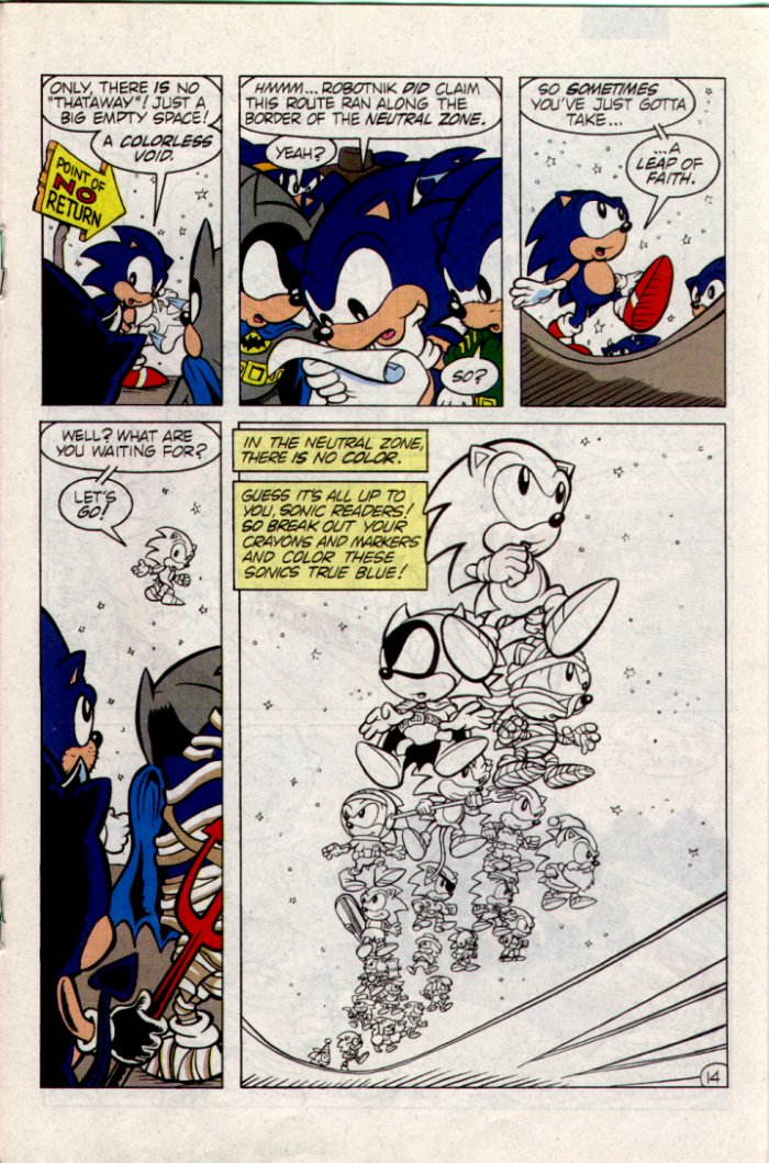 Sonic - Archie Adventure Series February 1995 Page 14